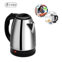 Jarra Chaleira Elétrica Inox 2L 110v - Perfeita para Cozinhas Modernas