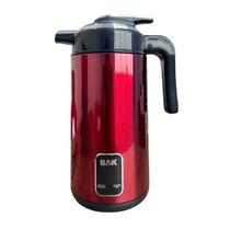 Jarra Chaleira Elétrica Inox BAK 1,8 Litros 110v Vermelha