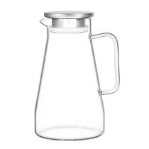 Jarra Clarity 1,5L Vidro Borossilicato Tampa Aço Inox Filtro Integrado Flux Jarra Clarity 1,5L Vidro Borossilicato Tampa Aço Inox Filtro Integrado Flux