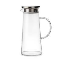 Jarra Com Tampa 1,5 Litros Transparente De Vidro Resistente Para Servir Bebidas Geladas Jarra Com Tampa 1,5 Litros Transparente De Vidro Resistente Para Servir Bebidas Geladas