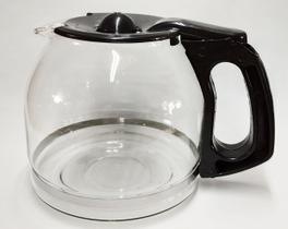 Jarra Compatível para Cafeteira Oster Serve nos Modelos 3302 / 3303 / 4401 / 4401RD / BVSTDCDW12R Preta