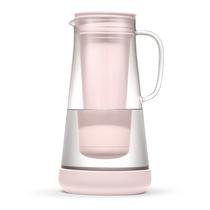 Jarra con Filtro de Agua LifeStraw Home de Vidrio para 7 Tazas, Base de Silicona, Color Rosa