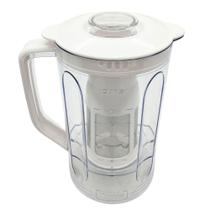 Jarra Copo Completo Branco Compatível com Liquidificador Mondial L-99-WG 1527-02