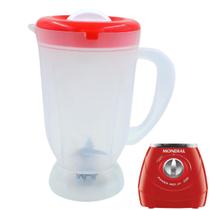 Jarra Copo de Liquidificador Mondial Power Red Filter Forte - Micromax Jarra Copo de Liquidificador Mondial Power Red Filter Forte - Micromax