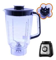 Jarra Copo de Liquidificador para Mondial Turbo Glass L-1400