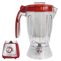 Jarra Copo Liquidificador Compatível Mondial L900W L850W Tampa Vermelha Jarra Copo Liquidificador Compatível Mondial L900W L850W Tampa Vermelha