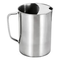 Jarra De Aço Inoxidável Com Aparador De Gelo 1,80 Litros Jarra Gourmet Para Suco Metálica Com Coador De Gelo Chef Line