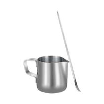 Jarra De Aço Inoxidável Para Espumar Leite Com Medição Para Latte Art E Caneta - Acessórios Para Jarra De Aço Inoxidável Para Espumar Leite Com Medição Para Latte Art E Caneta - Acessórios Para