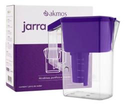 Jarra De Água Alcalinizada Imantada De 1,5l Ak Water Akmos Jarra De Água Alcalinizada Imantada De 1,5l Ak Water Akmos