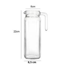 Jarra De Água De Plástico Transparente De Grande Capacidade 1,1L Para Suco, Chá, Leite, Chaleira