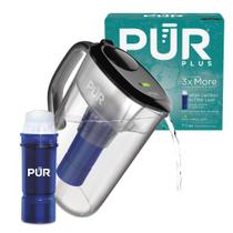 Jarra de água PUR Plus de 7 xícaras com filtro redutor de fumaça de chumbo