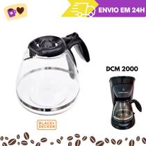 Jarra de Cafeteira Black Decker Modelos Dcm 2000 - 24 Cafés Preto Jarra de Cafeteira Black Decker Modelos Dcm 2000 - 24 Cafés Preto