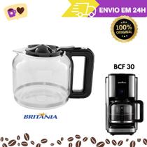 Jarra de Cafeteira Britânia Modelos BCF30I / BCF 30 Preta Original