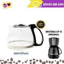 Jarra De Cafeteira Britânia Modelos Cp15 / Cp 15 Inox Café Preta Original