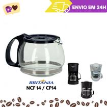 Jarra de Cafeteira Britânia Modelos Ncf14 / Cp14 / Cb14 / Ncp14 Preta Jarra de Cafeteira Britânia Modelos Ncf14 / Cp14 / Cb14 / Ncp14 Preta