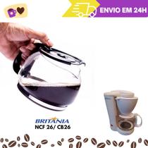 Jarra de Cafeteira Britânia Modelos Ncf26 ou Britania Cb26 Preta Jarra de Cafeteira Britânia Modelos Ncf26 ou Britania Cb26 Preta