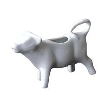 Jarra De Cerâmica Em Formato De Vaca Para Creme De Leite, Dispensador De Molho Para Café E Caldo,