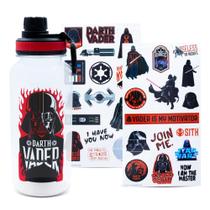 Jarra de garrafa de água STAR WARS Darth Vader 1L com conjunto de adesivos Jarra de garrafa de água STAR WARS Darth Vader 1L com conjunto de adesivos