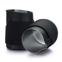 Jarra de leite Normcore sem alça de 450 ml em aço inoxidável preto