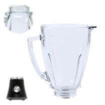 Jarra De Liquidificador De Vidro Modelos Oster Osterizer E Outros Modelos Sem Tampa 1,25L Redondo
