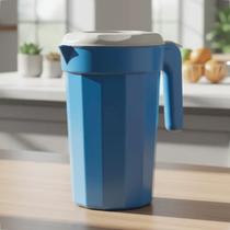 Jarra De Plástico 2000ml com Tampa Prática e Funcional