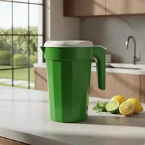 Jarra De Plástico 2000ml com Tampa Prática e Funcional