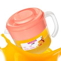 Jarra de Plástico Baixa Versátil C/ Tampa Freezer 1 Litro Água Suco Prática - Sanremo Jarra de Plástico Baixa Versátil C/ Tampa Freezer 1 Litro Água Suco Prática - Sanremo