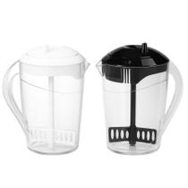 Jarra De Plástico Com Misturador Mexedor Suco Água 2 Litros Jarra De Plástico Com Misturador Mexedor Suco Água 2 Litros