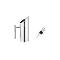 Jarra de Suco 1L e Tampa de Garrafa Vedacao Inox Bar Bebidas Jarra de Suco 1L e Tampa de Garrafa Vedacao Inox Bar Bebidas