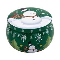 Jarra de Vela de Aromaterapia de Natal para Viagem - Recipiente Vazio para Cera de Soja