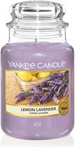 Jarra de Vela Grande de Cristal com Fragrância Lavender - Yankee Candle