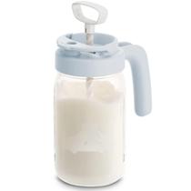 Jarra de Vidrio para Leche Materna Papablic 710ml Libre de BPA Azul