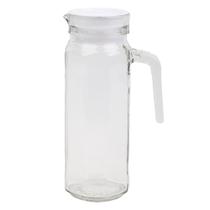 Jarra De Vidro 1 Litro Com Tampa Para Porta De Geladeira Slim Suco Água Gelada Jarra De Vidro 1 Litro Com Tampa Para Porta De Geladeira Slim Suco Água Gelada