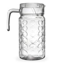 Jarra de Vidro 1,8L Com Tampa Para Água Suco Apolo Splendo