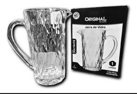 Jarra de Vidro 1l para servir Bebidas Modelo Diamante - Original Line