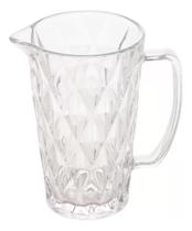 Jarra De Vidro Agua Suco Vinho Diamante 1 Litro Class Home