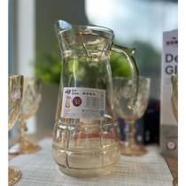 Jarra de vidro âmbar 1,7 L elegante, resistente e funcional.