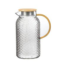 Jarra de vidro astrid c/tampa de bambu / inox hauskraft 1,8l Jarra de vidro astrid c/tampa de bambu / inox hauskraft 1,8l