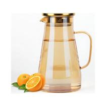 Jarra de Vidro Borossilicato 1,5 litros Dourado MR1206