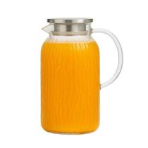 Jarra de Vidro Borossilicato 1,5L com Tampa em Inox