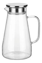 Jarra de Vidro Borossilicato 1650ml Tampa Inox Allmix Jarra de Vidro Borossilicato 1650ml Tampa Inox Allmix
