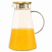 Jarra De Vidro Borossilicato 1,8 Litros Suco Água Chá Tampa com Filtro Mesa Posta Cozinha Home Jarra De Vidro Borossilicato 1,8 Litros Suco Água Chá Tampa com Filtro Mesa Posta Cozinha Home