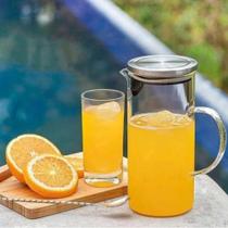 Jarra de Vidro Borossilicato com Tampa 1,5L