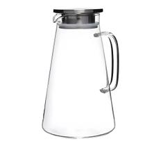 Jarra De Vidro Borossilicato Com Tampa De Inox 1,8 Litros