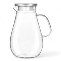 Jarra De Vidro Borossilicato Mercury Com Tampa Inox 1,8l Cor Palha