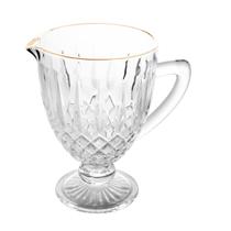 Jarra de Vidro com Fio Dourado Greek 1L Rojemac 35691 Jarra de Vidro com Fio Dourado Greek 1L Rojemac 35691