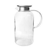 Jarra de vidro com tampa de inox 1,8litros