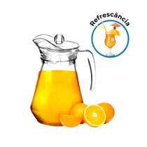 Jarra De Vidro Com Tampa Flora 1,5l - Yangzi