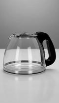 Jarra de Vidro com Tampa Preta para Cafeteira Jarra de Vidro com Tampa Preta para Cafeteira