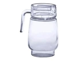 Jarra De Vidro Com Tampa Sucos E Agua Transparente 1,5L Jarra De Vidro Com Tampa Sucos E Agua Transparente 1,5L